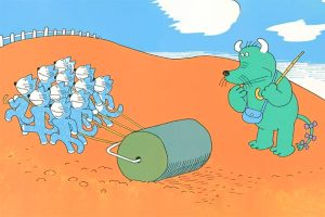 博洛尼亚国际儿童插画奖《11只猫》绘本5本