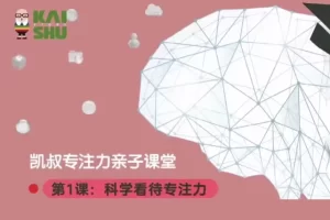 《跟脑科学家提升专注力》专注力和学科能力双提升