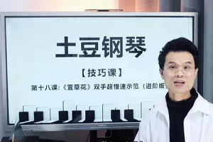 土豆老师零基础钢琴速成课