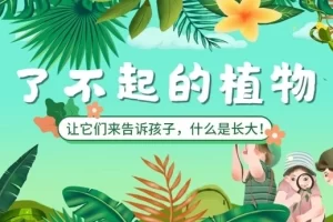 萌眼看世界大百科-了不起的动植物-适合4-12岁孩子看的科普动画片