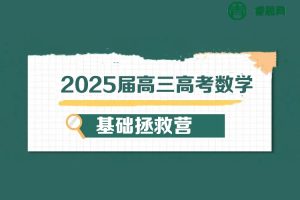 2025届高三高考数学基础拯救营