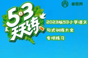 2023版53小学语文句式训练大全专项练习(统编版1-6年级)