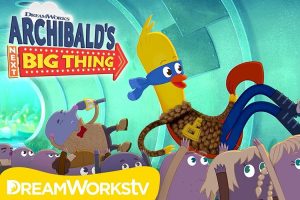 儿童英语启蒙动画片《阿鸡冒险日记在这里》第1-3季英文版共18集