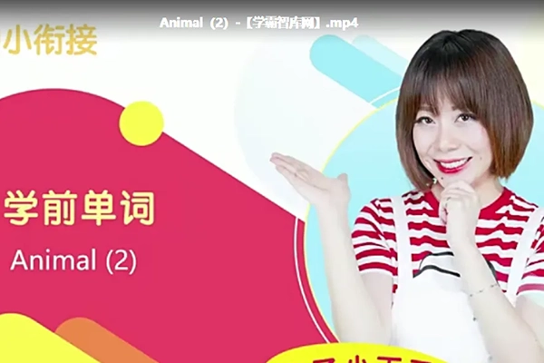 纳米盒-幼小衔接学前单词课程25课时