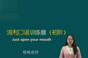 英语口语训练营全套视频课程(初级中级高级)