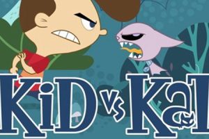 儿童英语启蒙动画片《男孩和冤家猫》第一二季英文版共104集