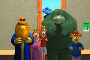 儿童学英语动画《玛泽的故事Big Muzzy》中英文双语全12集(绘本+音视频+单词卡)