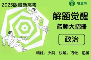 2025版最新高考政治《解题觉醒》PDF文档(含名师大招册、大招解析册)