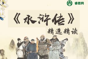 申怡大语文-申怡伴读大名著《水浒传》申怡讲水浒160讲音频课程