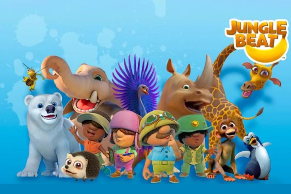 慢速口语英语启蒙动画-动物王国大冒险Jungle Beat46集全