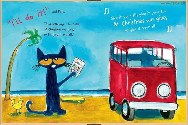 英语桥梁书《皮特猫Pete the Cat》42集绘本动画视频