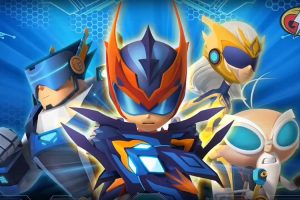 儿童英语启蒙动画片《无敌极光侠》英文版全52集