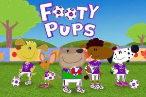 BBC儿童足球动画片《Footy Pups》第一二季英文版全60集