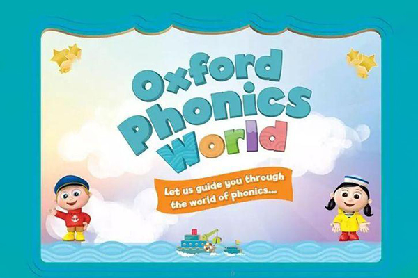 Oxford Phonics World Flashcards 1-4级共494张