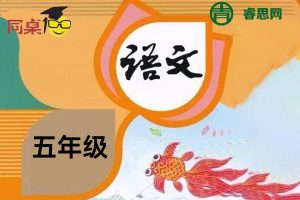 部编版大语文小学五年级下册同步课堂