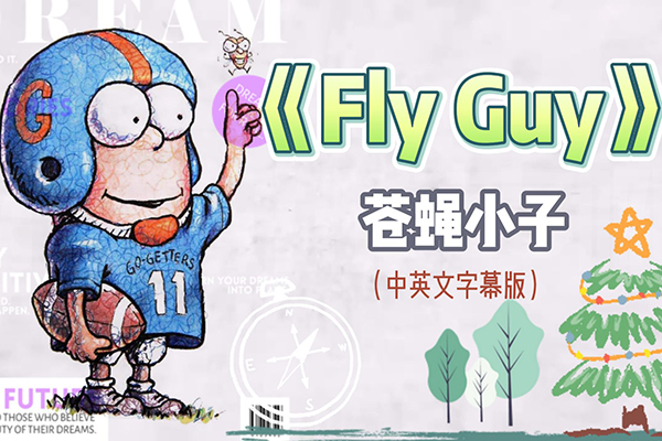 英语桥梁书-《Fly guy 苍蝇小子》PDF绘本+音频+点读包+中文翻译+精讲视频课程
