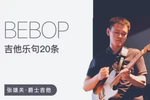 张雄关《爵士吉他Bebop吉他乐句20条》视频课程